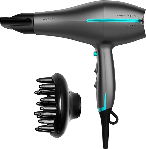 Cecotec 04203 föhn Bamba Ionicare 5300 Maxi Aura, 2200 W, koelluc…
