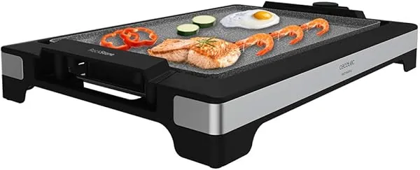 Cecotec Elektrische Bakplaat Tasty&Grill 2000 InoxStone. 2000 W, …