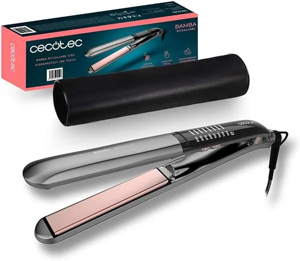 Cecotec Bamba RitualCare 1200 HidraProtect Ion Touch stijltang, 6…