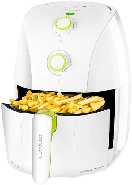 Cecotec Cecofry Compact Rapid White olievrije diëtetische friteus…