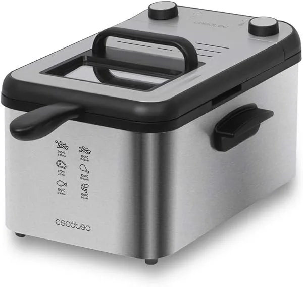 Cecotec CleanFry 3000 Full Inox elektrische friteuse