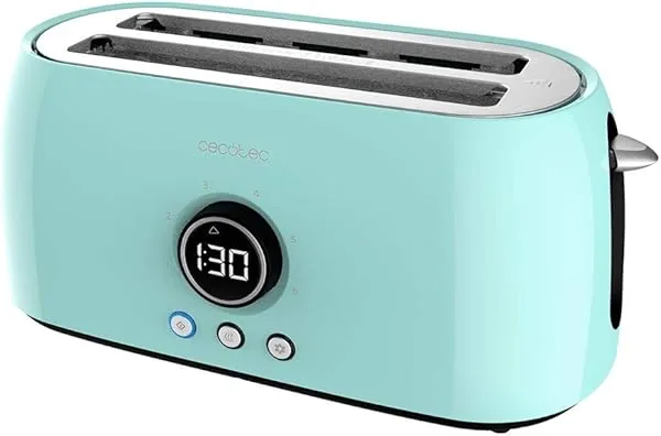 Cecotec Digital Broodrooster Classic Toast 1500 Blue ExtraDouble.…