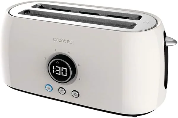 Cecotec Digital Broodrooster Classic Toast 1500 Beige ExtraDouble…