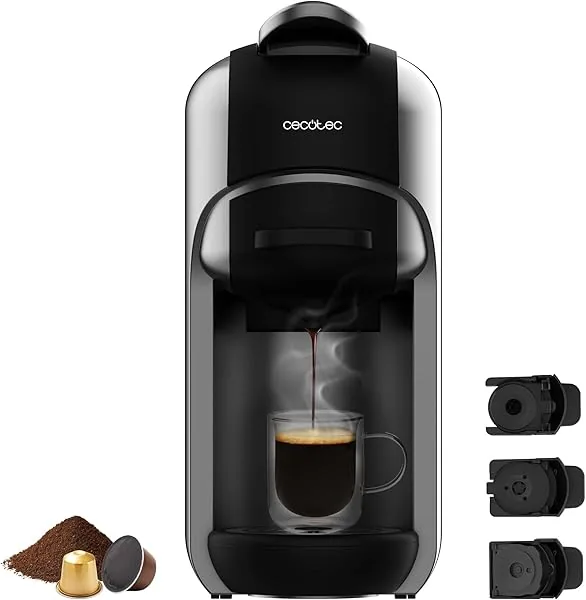 Cecotec FreeStyle Compact espresso-capsulemachine, 1450 W, thermo…