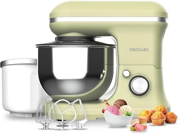 Cecotec Mixer Kneedmachine Cecomixer Merengue 5L 1200 Ice-Cream G…