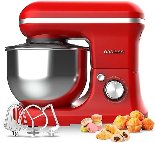 Cecotec Mixer Kneedmachine Cecomixer Merengue 5L 1200 Red. 1200 W…