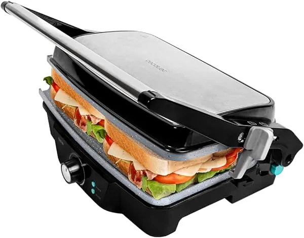 Cecotec Rock'nGrill 1500 Stone Ceramic Mix&Grill 1500 W grill san…