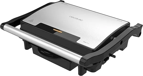 Cecotec Rock'nGrill Rapid Elektrische grill en broodrooster, 1500…