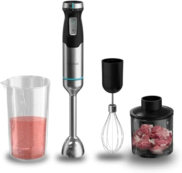 Cecotec Staafmixer Power Pulsar 2300MAX Cream&Crush. 2300W Maxima…