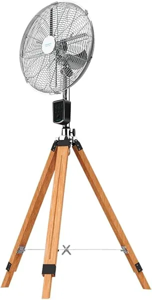 Cecotec Statiefventilator EnergySilence 1600 Woody Smart. 50W, 4 …