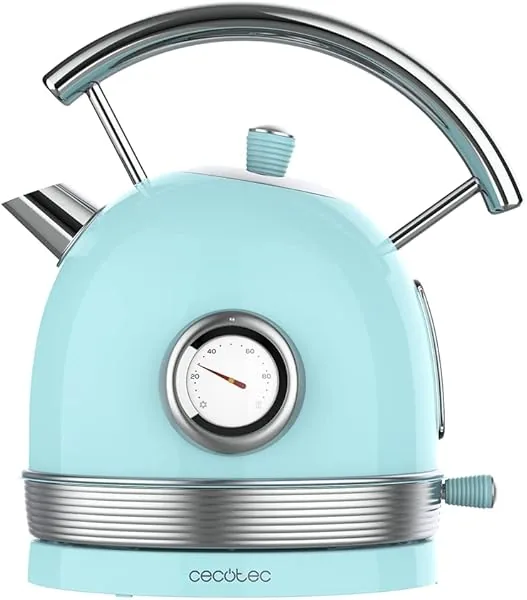 Cecotec ThermoSense 420 Elektrische waterkoker, lichtblauw, inhou…