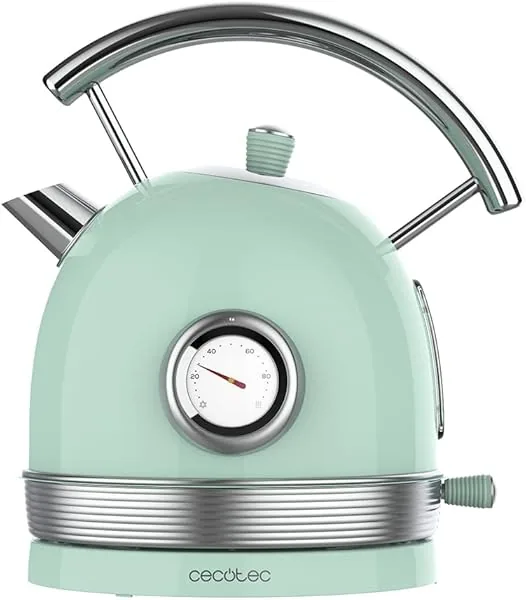 Cecotec ThermoSense 420 Elektrische waterkoker, lichtgroen, inhou…