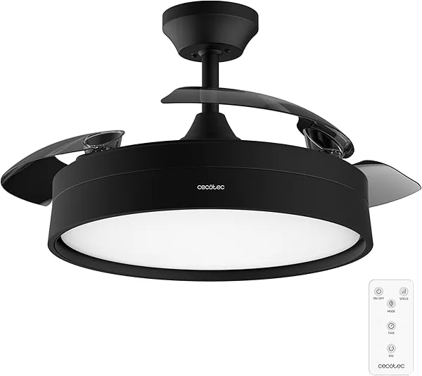 Cecotec Ventilator aan het Plafond met Verlichting en Uittrekbare…