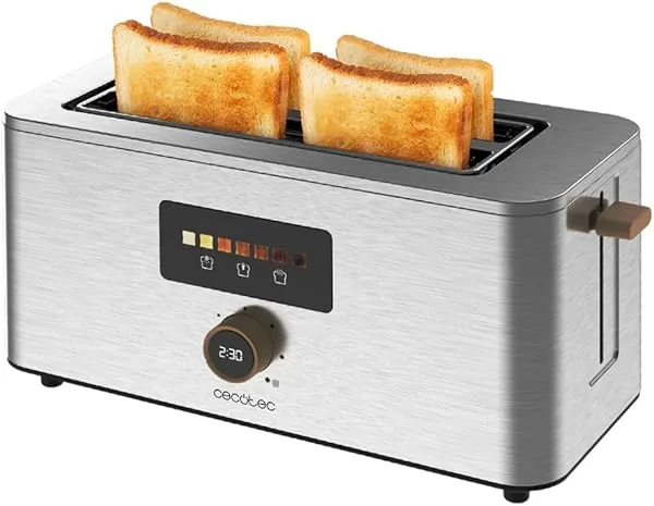 Cecotec Verticale Broodrooster 2 Lange Gleuven Touch&Toast Extra …