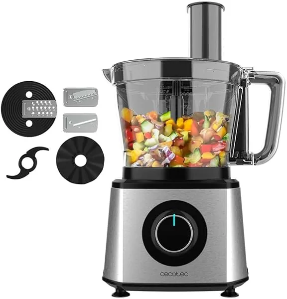 Cecotec Voedselverwerker Paprika 1300, 2000W Vermogen, Roestvrij …